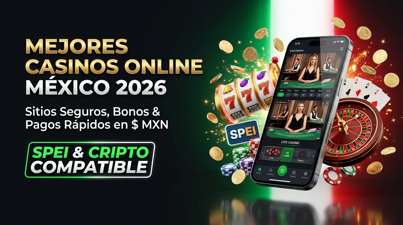 Casinos Online en México 2026: Los Mejores Sitios Seguros y Bonos
